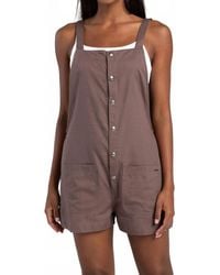 Volcom - Stone Strut Romper - Lyst