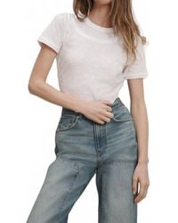 Veronica Beard - Damian Double-Collar T-Shirt - Lyst