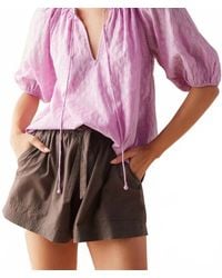 Omika - Isla V-Neck Blouse - Lyst
