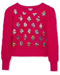 Habitual - Cable Sweater - Lyst