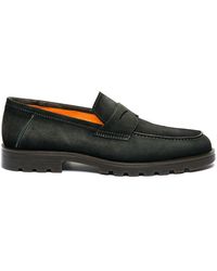 Santoni - Sophisticated Flat Shoes For - Lyst