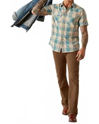 Ariat - Howland Retro Fit Button Down Shirt - Lyst