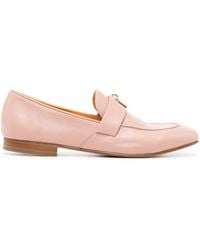 Madison Maison - Leather Lock Flat Loafer - Lyst