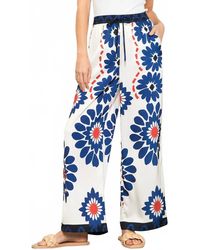 Skies Are Blue - Floral Co-Ord Wide Leg Pants - Lyst