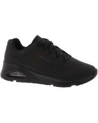 Skechers - Work Uno Sr Slip Resistant Lace-up Work And Safety Shoes - Lyst