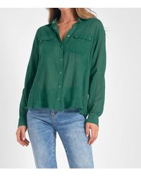 Elan - Button Down Shirt - Lyst