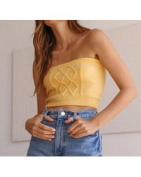 KNITITUDE - Liv Tube Top - Lyst