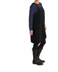 cut-loose - Pinafore Mini Cord Dress - Lyst
