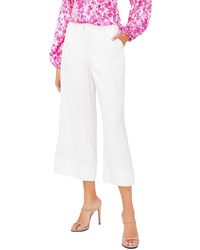 Vince Camuto - High Rise Cropped Wide Leg Pants - Lyst