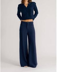 SABLYN - Adrianna Pinstriped Exaggerated Wide Leg Pants - Lyst