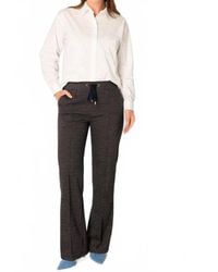 YEST - Nayla Essential Wide Leg Trousers - Lyst
