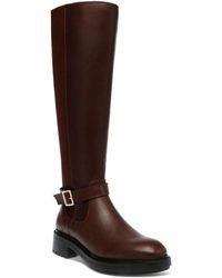 Steve Madden - Georgi Leather Tall Knee-High Boots - Lyst