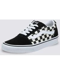 Vans - Ward Va3Iun5Gx Sneakers Checkered Canvas Skate Shoes - Lyst