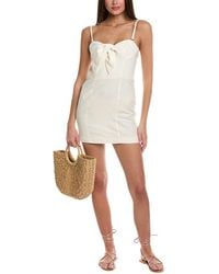 Solid & Striped - The Aurora Linen-Blend Mini Dress - Lyst