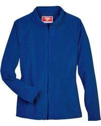 Team 365 - Campus Microfleece Jacket - Lyst