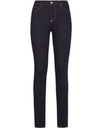 Philipp Plein - Denim High Waist Jegging - Lyst