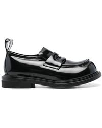 Moschino - Glossy Flat Shoes - Lyst