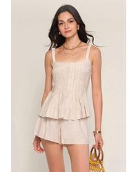 Heartloom - Sarai Top And Short Two Piece Set - Lyst