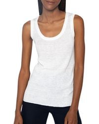 Kinross Cashmere - Rib Tank Top - Lyst