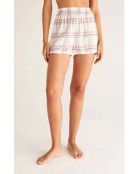 Z Supply - Co-ed Plaid Boxer - Lyst