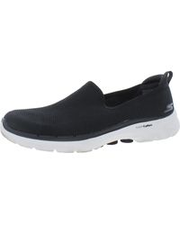 Skechers - Go Walk 6 Walking Shoe Cushioned Insole Slip-on Sneakers - Lyst