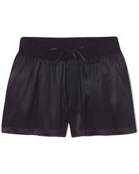 PJ Harlow - Mikel Satin Boxer Short With Draw String - Lyst