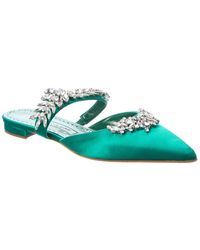 manolo blahnik lurum green