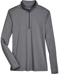 Team 365 - Zone Sonic Heather Performance Quarter-Zip Pullover - Lyst