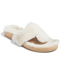 Jack Rogers - Jacks Comfort Cozy Sandal Faux Fur Slip-On Jobb1458 - Lyst