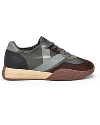 Kèh-Noo - Leather Patchwork Sneakers - Lyst