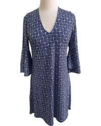 La Mer Luxe - 3/4 Sleeve Crane Dress - Lyst