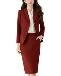 FLORIDA CLOTHING - 2Pc Jacket & Skirt Set - Lyst