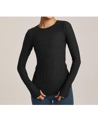 Beyond Yoga - Featherweight Classic Crew Pullover - Lyst
