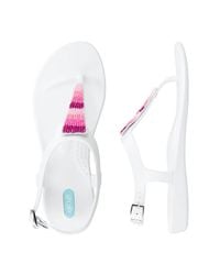Oka-B - Beaded T-Strap Sandal - Lyst