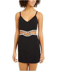 Speechless - Juniors New Trip Affinity Cut-out Mini Bodycon Dress - Lyst