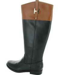 Tommy Hilfiger - Twshyenne3 Leather Zipper Knee-High Boots - Lyst