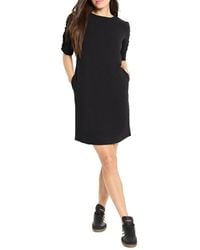 NIC+ZOE - Ruched Elbow Sleeve Dress - Lyst