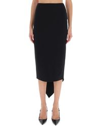 THE LATEST - Bree Asymmetrical Midi Skirt - Lyst