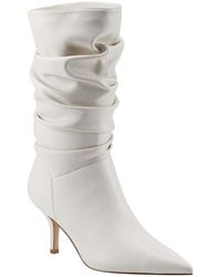 Marc Fisher - Manya 2 Faux Leather Pointed Toe Mid-calf Boots - Lyst