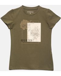 Guess - Flora Graphic Tee (7-14) - Lyst