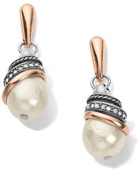 Brighton - Pearl French Wire Earrings - Lyst