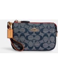 Coach Outlet Nolita 15 In Signature Chambray - Blue
