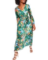 INC - Floral Long Maxi Dress - Lyst
