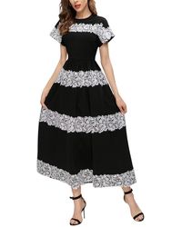Adele Berto - Midi Dress - Lyst
