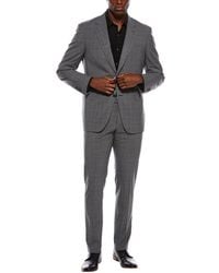 Canali - 2Pc Wool Suit With Flat Front Pant - Lyst