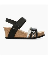 Mephisto - Lucia Lightweight Walking Wedge Sandal - Lyst