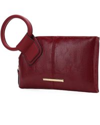 MKF Collection by Mia K - Simone Vegan Leather Clutch/wristlet For - Lyst