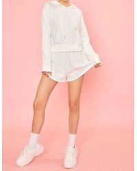 Main Strip - Hot Fix Trim Hoodie Sweater Set - Lyst