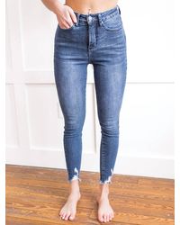 Judy Blue - No Doubts Hi Rise Skinny Jeans - Lyst