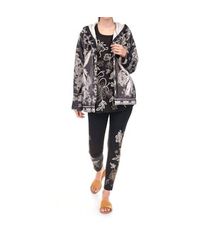 Johnny Was - Joan Zip Hoodie Sherpa Jacket - Lyst